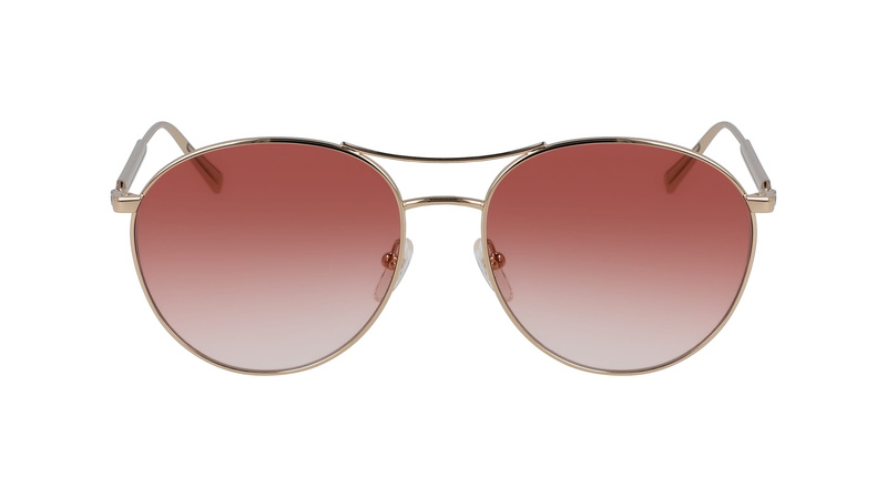 Okulary LONGCHAMP LO133S-59770. Okulary przeciwsłoneczne, Kolor złoty. Kobieta.