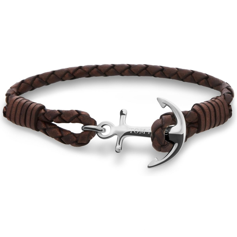 Biżuteria TOM HOPE TM0210. Bransoletka, Kolor brązowy srebrny. Unisex.