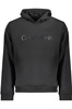 CALVIN KLEIN MĘSKA BLUZA BEZ ZAMKU, CZARNA