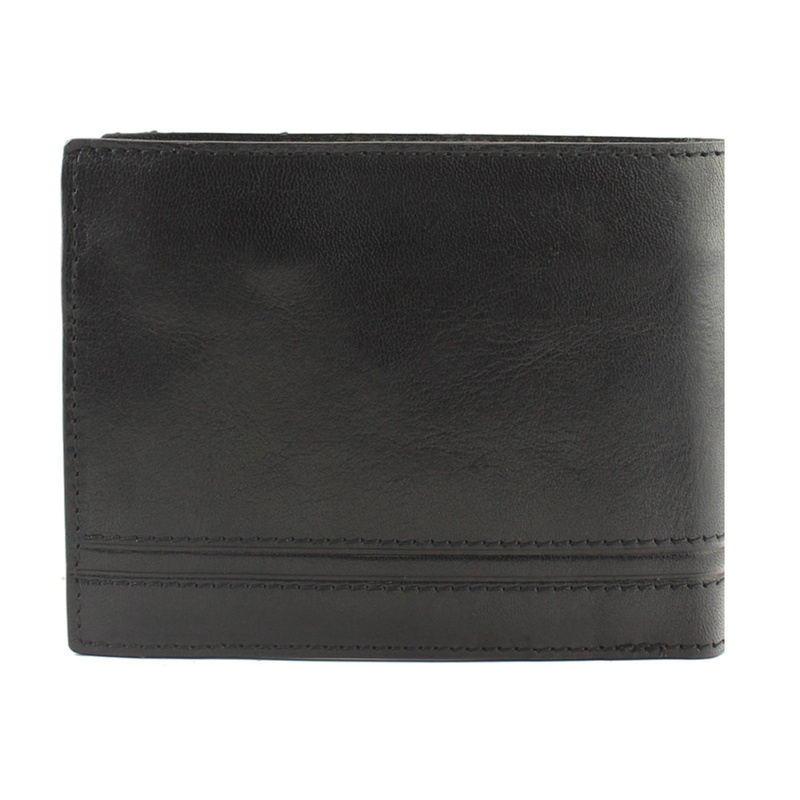 Mato Grosso męski portfel składany skóra naturalna poziomy pojemny