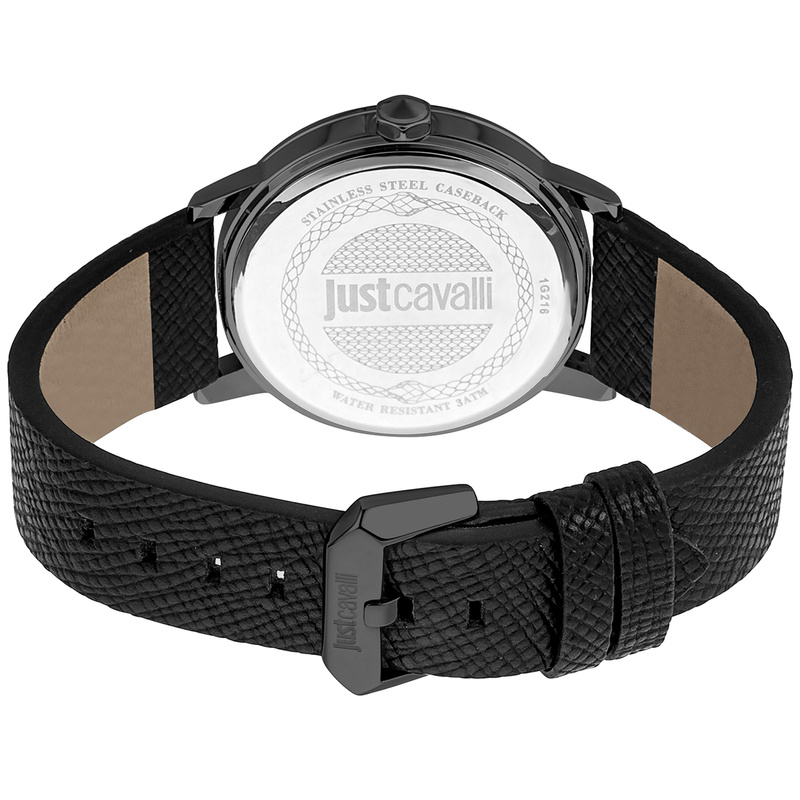 Zegarek JUST CAVALLI JC1G216L0035. Kwarcowy, Kolor czerwony. Mężczyzna.
