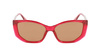 Okulary KARL LAGERFELD KL6071S-628. Okulary przeciwsłoneczne, Kolor czerwony. Kobieta.