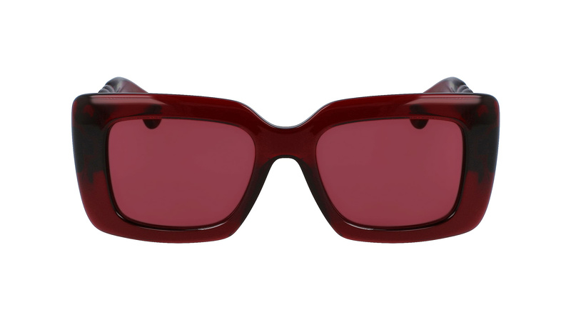 Okulary LANVIN LNV642S-601. Okulary przeciwsłoneczne, Kolor czerwony. Kobieta.