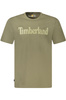TIMBERLAND KOSZULKA Z KR�TKIM R�KAWEM M�SKA ZIELONA
