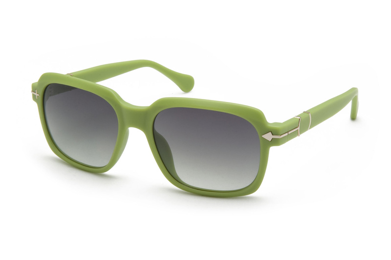 Okulary OPPOSIT TM-522S-03. Okulary przeciwsłoneczne, Kolor zielony. Kobieta.