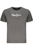 Koszulka m�ska Pepe Jeans z kr�tkim r�kawem, szara