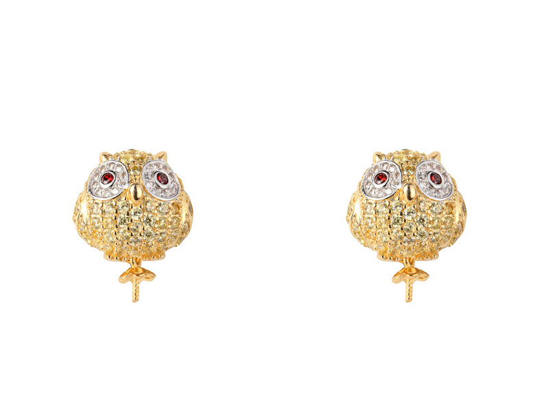 Biżuteria LANCASTER JLA-EAR-OWL-6. PENDING, Kolor złoty. Kobieta.