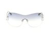 Okulary GUESS GO00038-0010P. Okulary przeciwsłoneczne, Kolor szary. Kobieta.