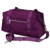 Sportowa torba treningowa z poliestru w fioletowym kolorze - Peterson