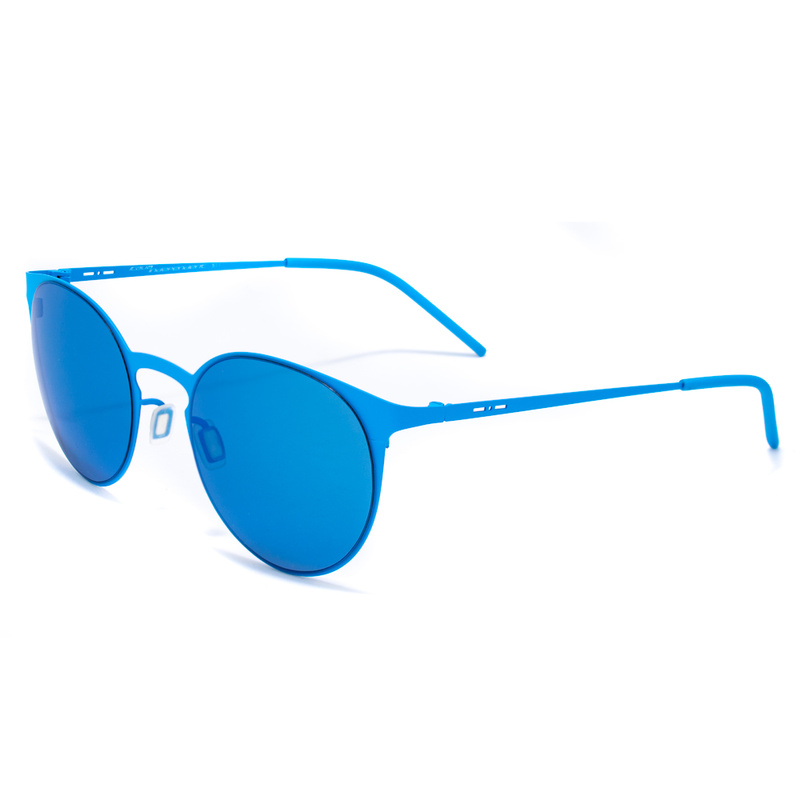 Okulary ITALIA INDEPENDENT 0208-027-000. Okulary przeciwsłoneczne, Kolor niebieski. Kobieta.