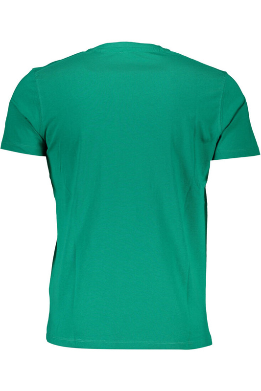 ZIELONY T-SHIRT MĘSKI Z KRÓTKIM RĘKAWEM US POLO