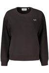 PEPE JEANS CZARNA BLUZA DAMSKA Z ROZPINANYM NA ZAMEK
