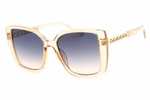 Okulary GUESS GF0427-27W. Okulary przeciwsłoneczne, Kolor przezroczysty. Kobieta.