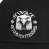 Czarna modna czapka z daszkiem baseballówka SWAT uniwersalna cz-m-61