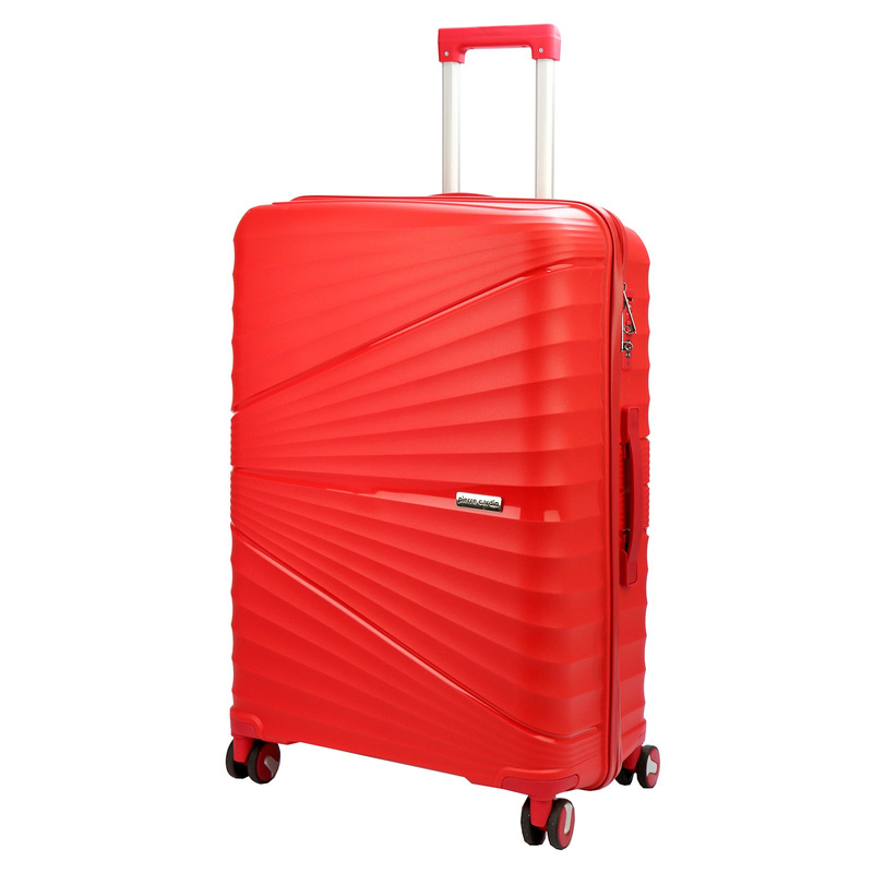 Mocna walizka damska z ABSu Pierre Cardin LEE01 PP02 102 x3 Z