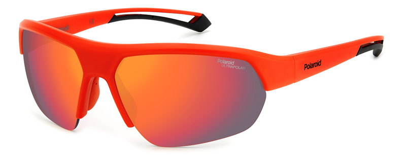 Okulary POLAROID PLD7048S0Z3G6. Okulary przeciwsłoneczne, Kolor czerwony. Unisex.