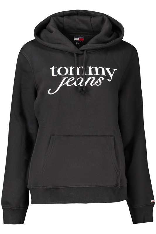 TOMMY HILFIGER BLUZA BEZ ZAMKA DAMSKA CZARNA
