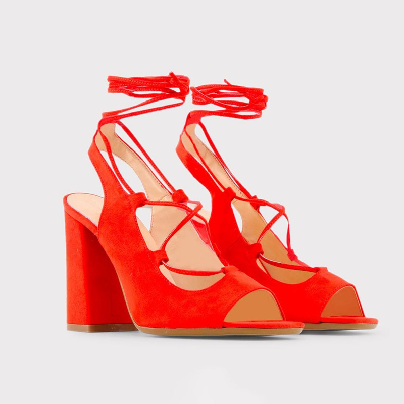 Sandały marki Made in Italia model LINDA. Kolor Czerwony, Obuwie Damskie. sezon: Wiosna/Lato
