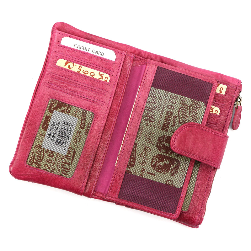 Skórzany damski portfel Route 66 CBL2225-GWS