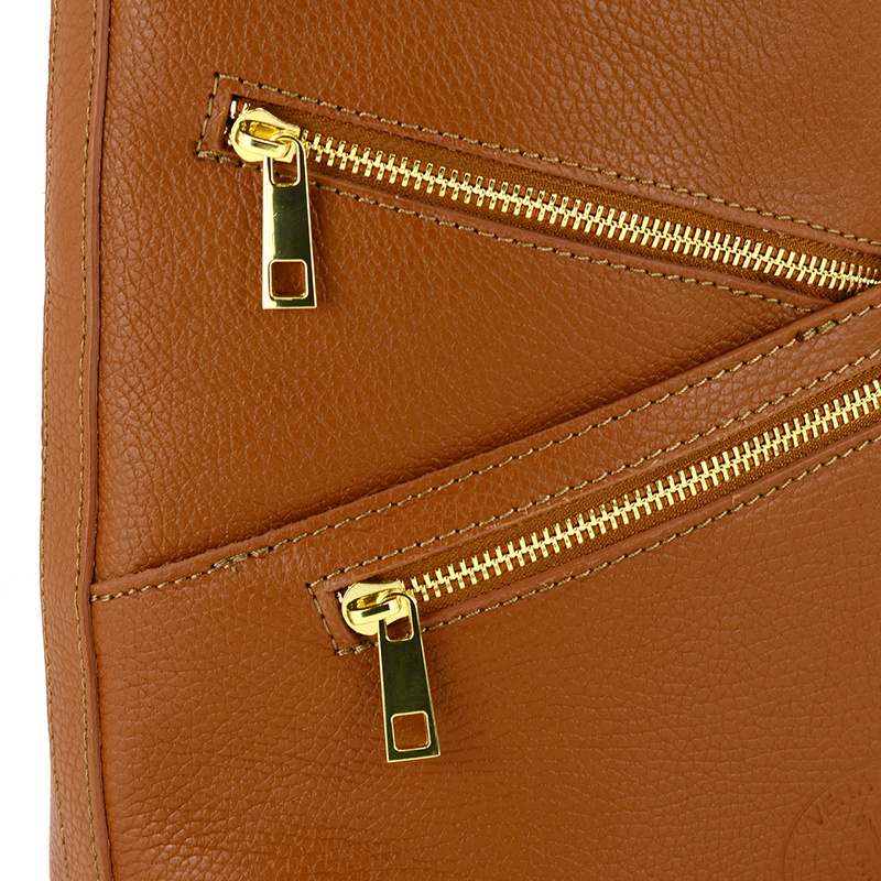 MiaMore damska listonoszka skóra naturalna torba na ramię z kieszeniami