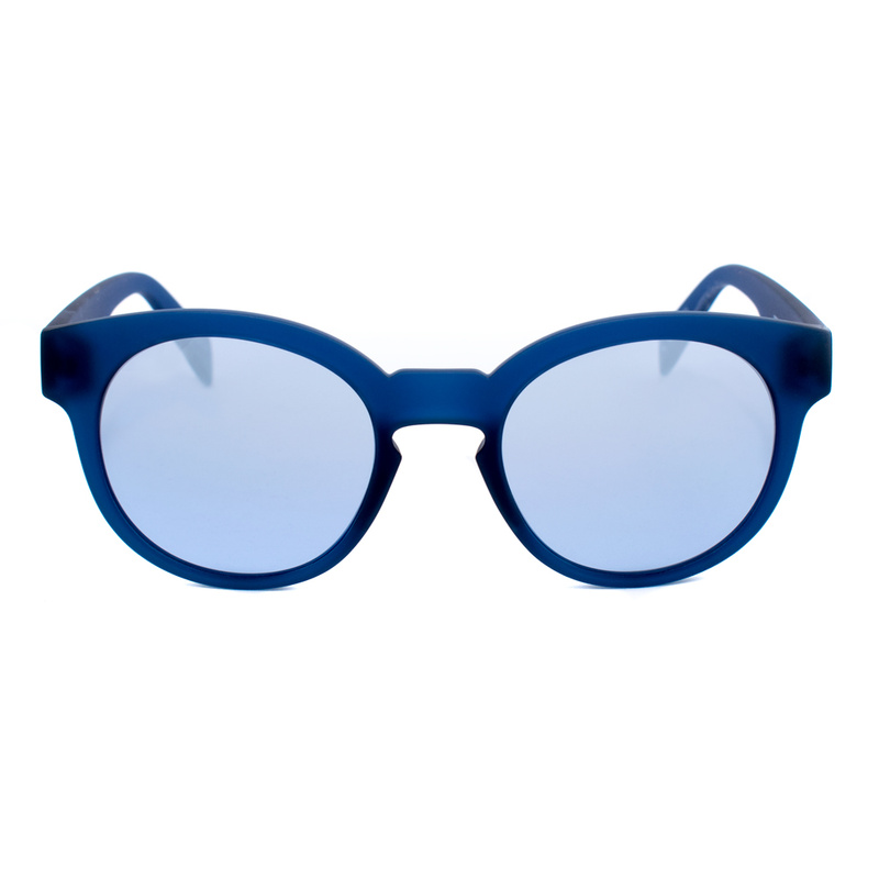 Okulary ITALIA INDEPENDENT 0909-021-000. Okulary przeciwsłoneczne, Kolor niebieski. Unisex.