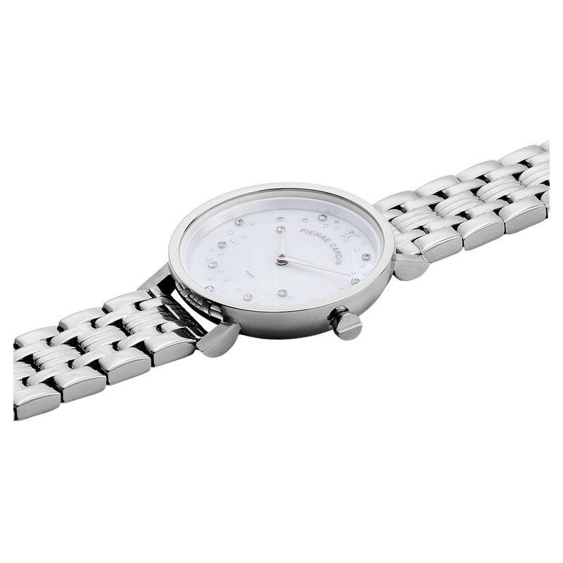 Zegarek PIERRE CARDIN CCM.0550. Kwarcowy, Kolor biały. Kobieta.