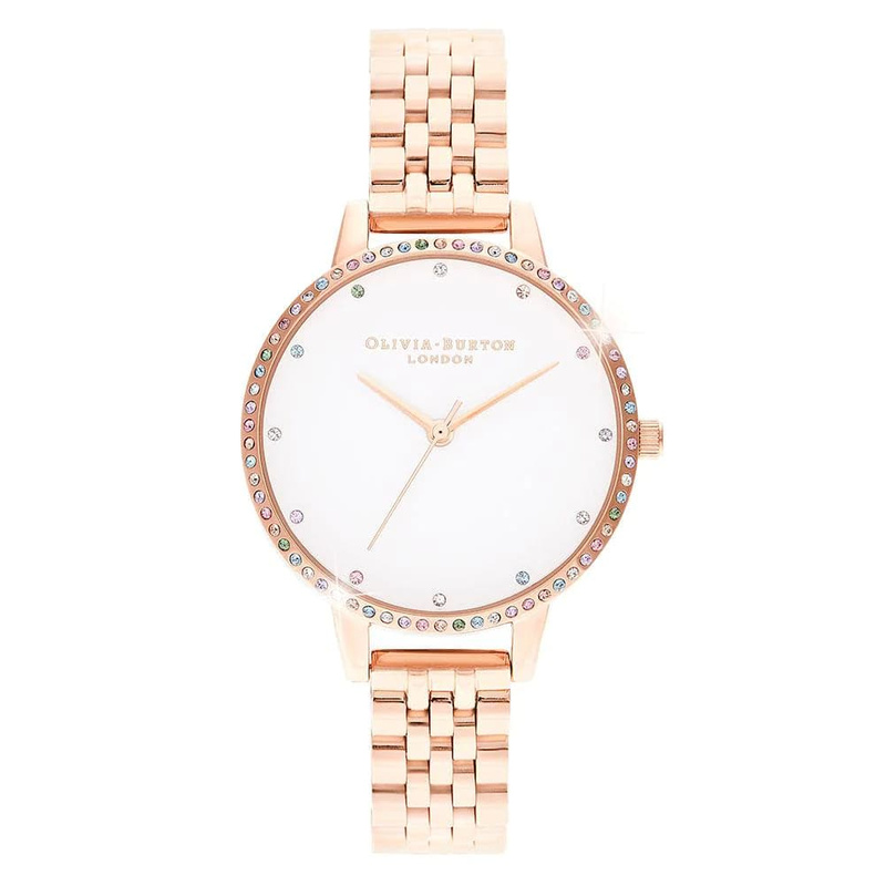 Zegarek OLIVIA BURTON OB16RB21. Kwarcowy, Kolor biały. Kobieta.