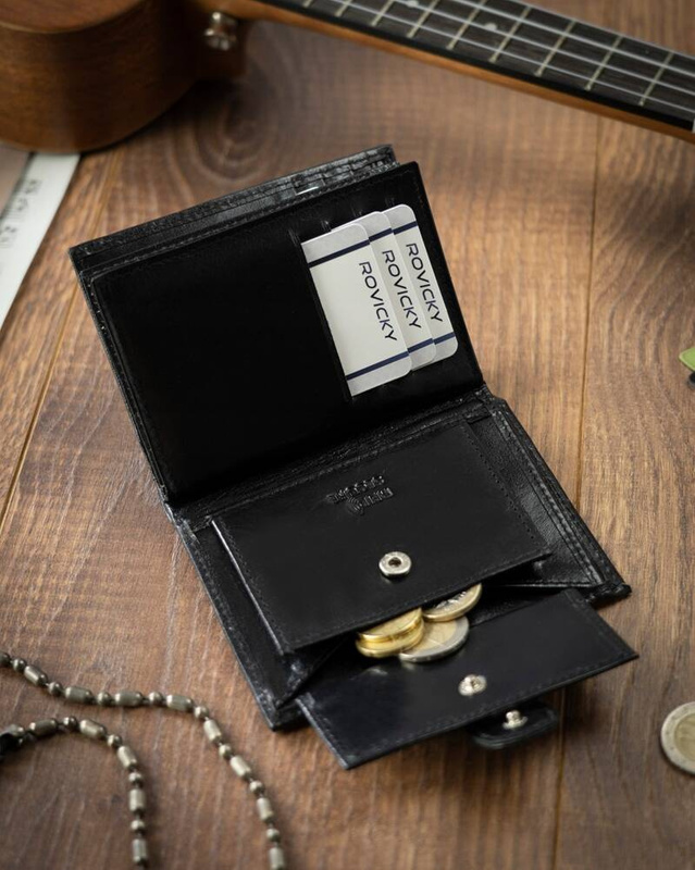 4U Cavaldi duży portfel pionowy męski skóra naturalna rozbudowany RFID