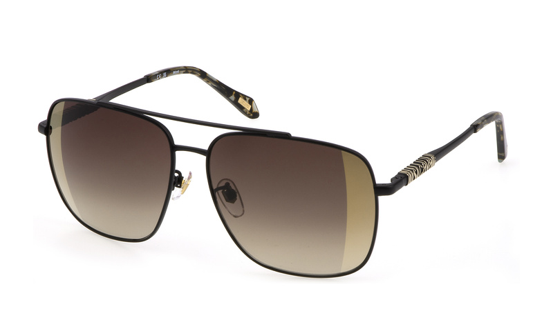 Okulary JUST CAVALLI SJC030-61305G. Okulary przeciwsłoneczne, Kolor czarny. Kobieta.