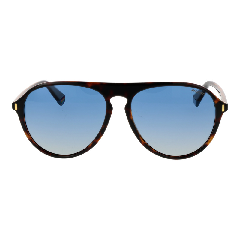 Okulary POLAROID PLD6225S57086. Okulary przeciwsłoneczne, Kolor brązowy. Mężczyzna.