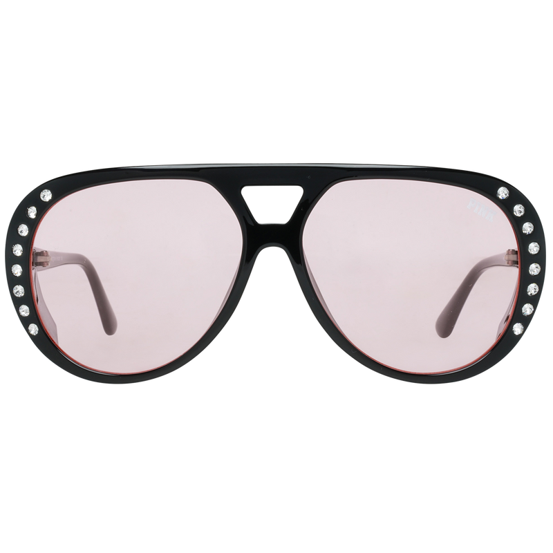 Okulary VICTORIA'S SECRET PINK PK0014-5901T. Okulary przeciwsłoneczne, Kolor czarny. Kobieta.