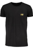 T-SHIRT MĘSKI Z KRÓTKIM RĘKAWEM KLASY CAVALLI CZARNA