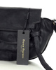 Marco Mazzini Torebka listonoszka skórzana saddle bag czarny