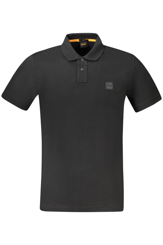 HUGO BOSS POLO KRÓTKI RĘKAW MĘSKI CZARNY