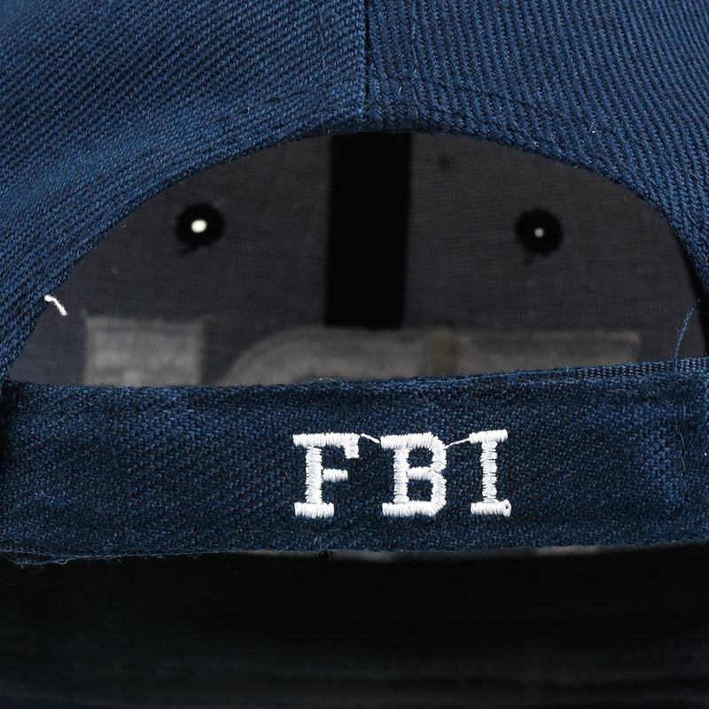 Granatowa Czapka z daszkiem baseballówka vintage FBI cz-m-20