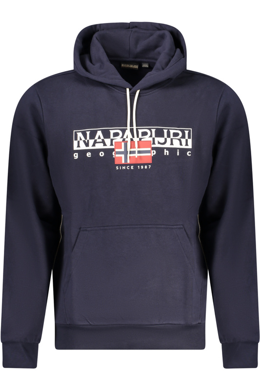 NIEBIESKA BLUZA BEZ ZAMKA MĘSKA NAPAPIJRI