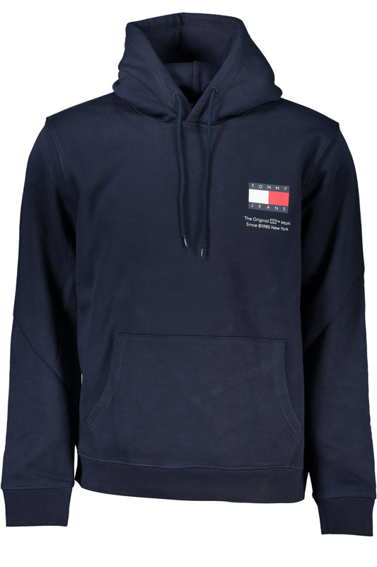 NIEBIESKA BLUZA MĘSKA BEZ ZAMKA TOMMY HILFIGER