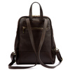 Damski miejski pojemny plecak z prawdziwej skóry z kieszeniami MiaMore