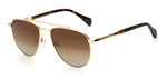 Okulary RAG&BONE RNB1044GS3YG5. Okulary przeciwsłoneczne, Kolor żółty. Kobieta.