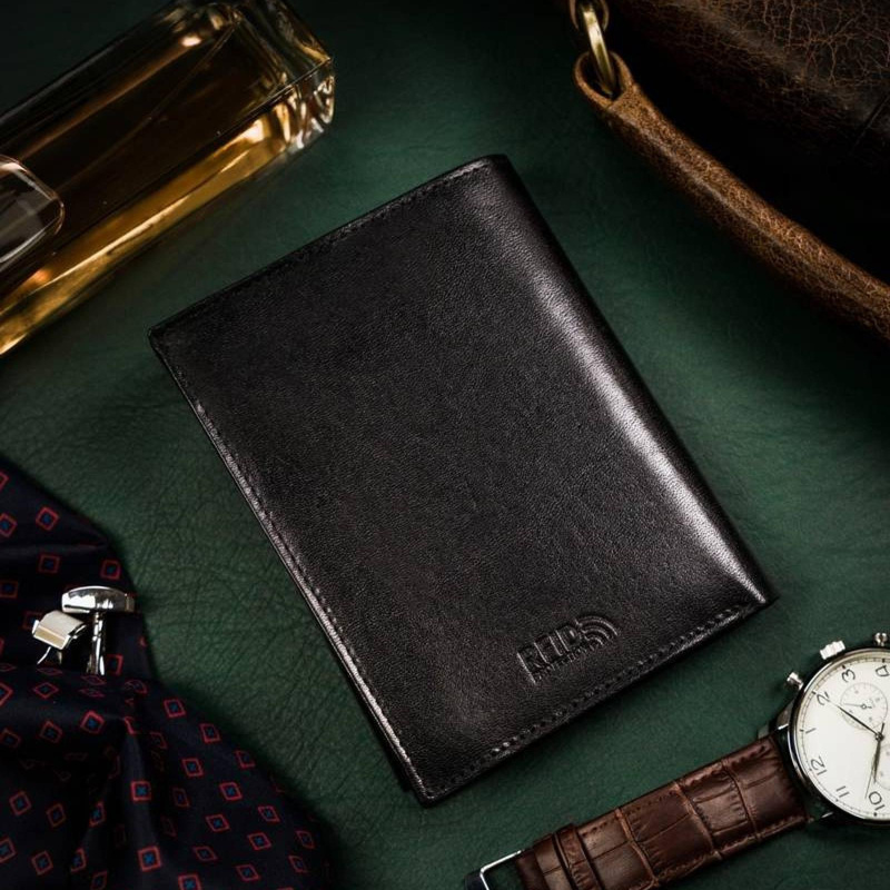 Skórzany męski portfel Peterson PTN N104-VT