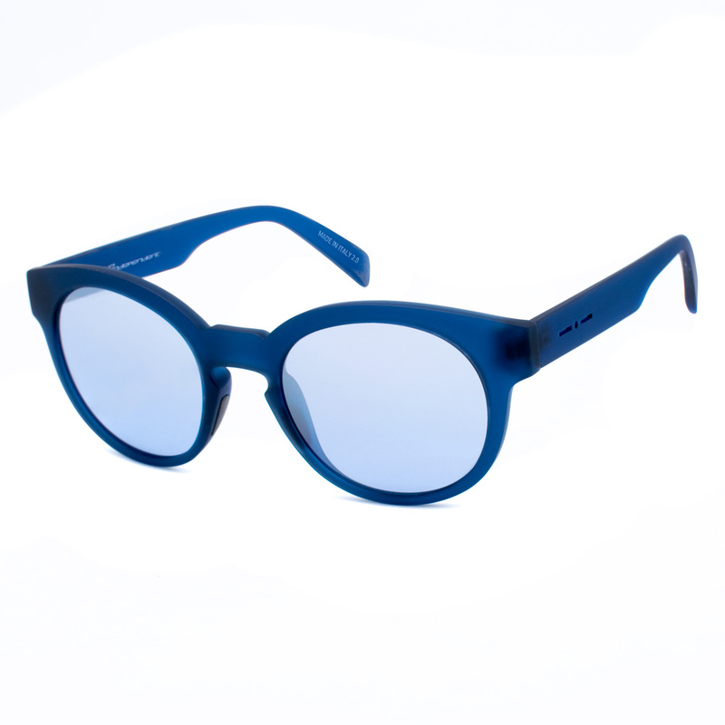 Okulary ITALIA INDEPENDENT 0909-021-000. Okulary przeciwsłoneczne, Kolor niebieski. Unisex.