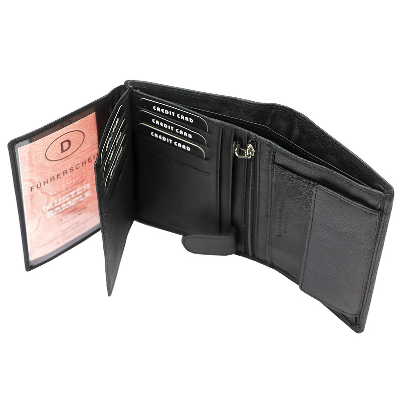 Skórzany męski portfel Money Kepper TCC 5601-3 RFID