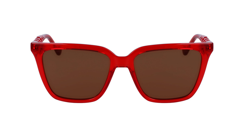 Okulary LIUJO LJ780S-600. Okulary przeciwsłoneczne, Kolor czerwony. Kobieta.