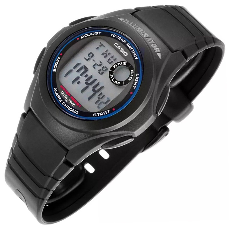 ZEGAREK MĘSKI CASIO F-200W-9ADF (zd151d) + BOX