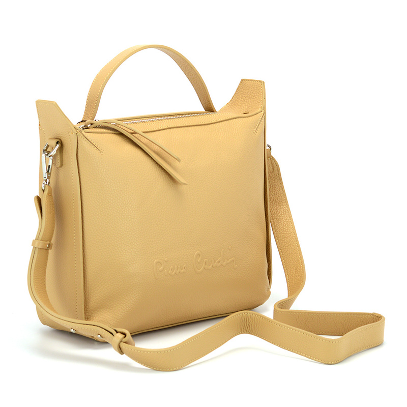 Damska listonoszka skórzana na ramię Pierre Cardin