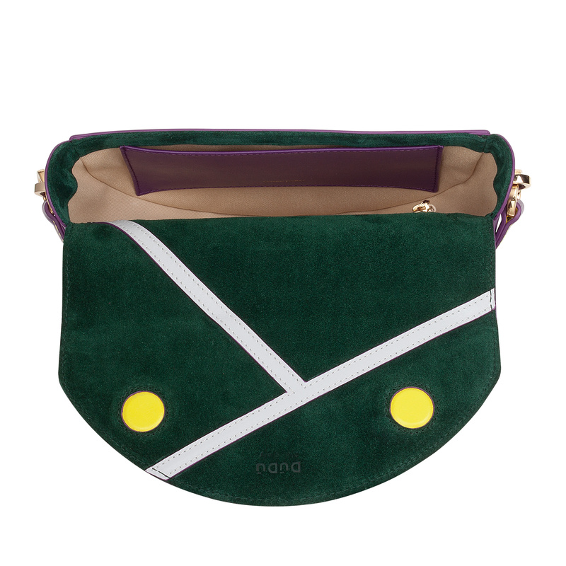 Damska listonoszka skórzana Crossbody Bag DuDu