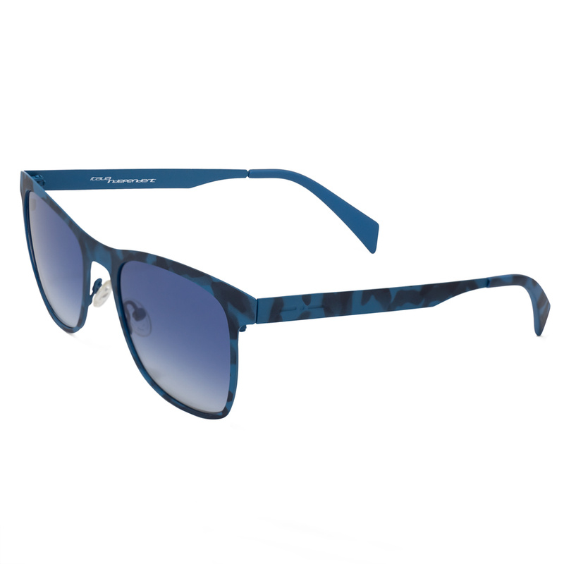 Okulary ITALIA INDEPENDENT 0024-023-000. Okulary przeciwsłoneczne, Kolor niebieski. Unisex.