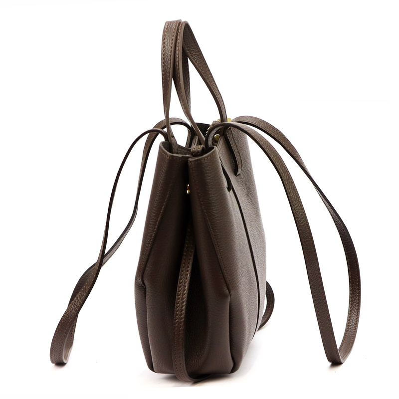 Skórzana zamszowa pojemna Stylowa damska shopperbag torebka na ramię Luka