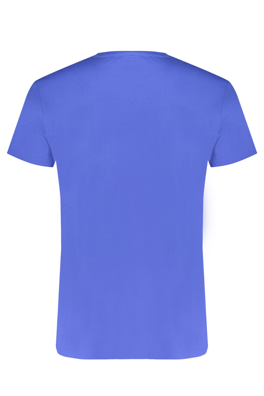 NIEBIESKI T-SHIRT MĘSKI Z KRÓTKIM RĘKAWEM TRUSSARDI