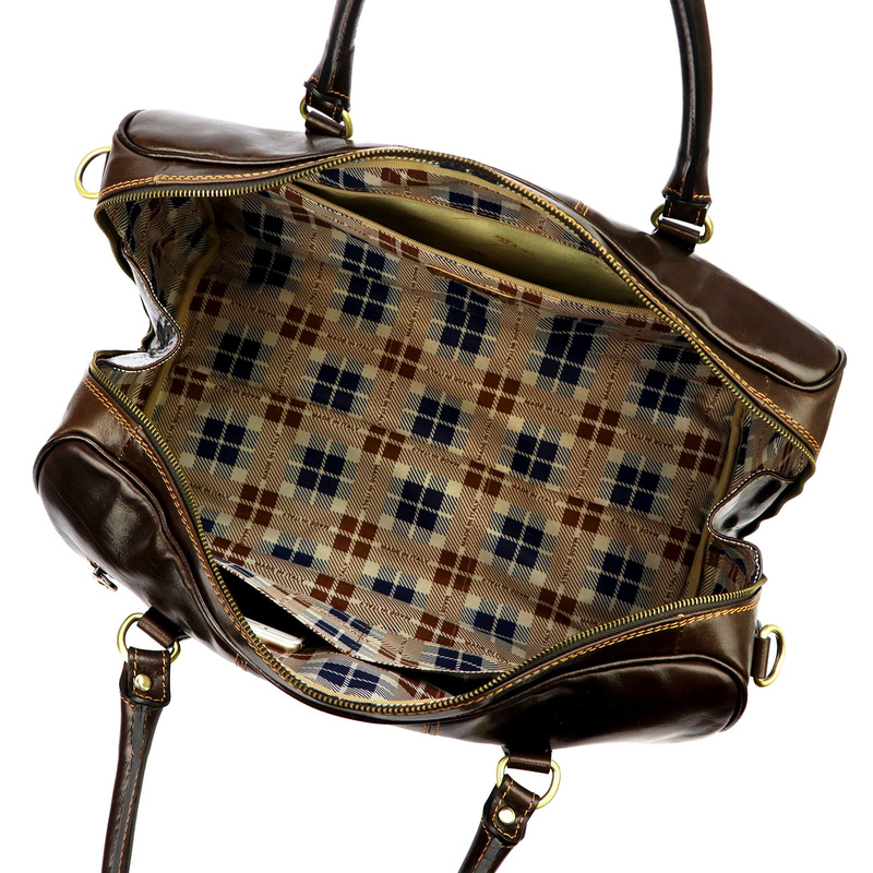 Damska torba podróżna ze skóry naturalnej Gregorio 133